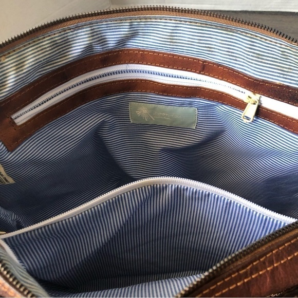 Noonday Collection Leather Bag Brown - Picture 9 of 11